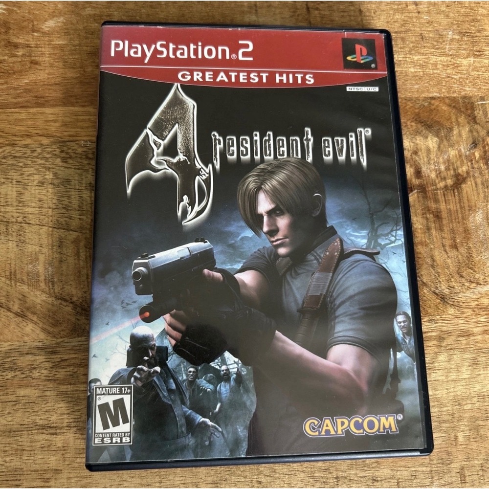 Resident Evil 4 PlayStation 2 PS2 Greatest Hits Capcom SLUS-21134GH CIB Complete